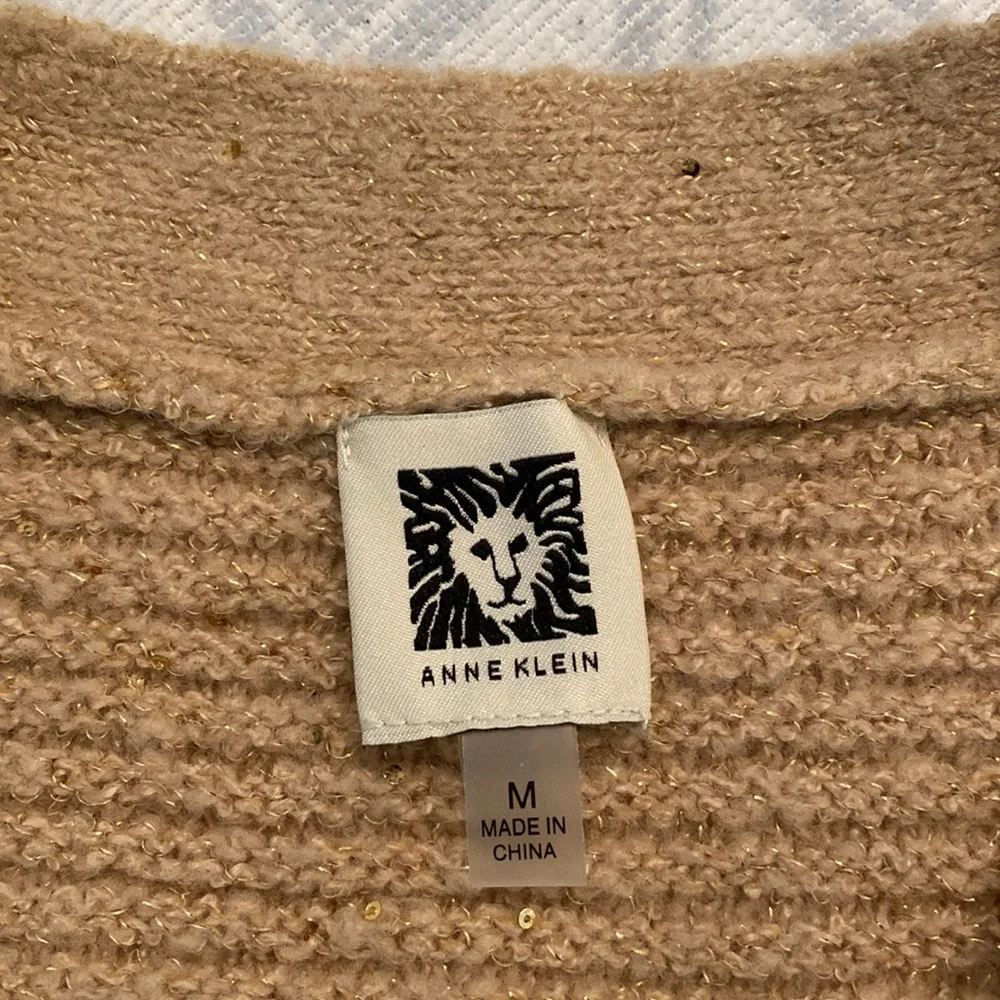 🌟Anne Klein Subtly Sparkly Cardigan🌟 - Picture 5 of 7